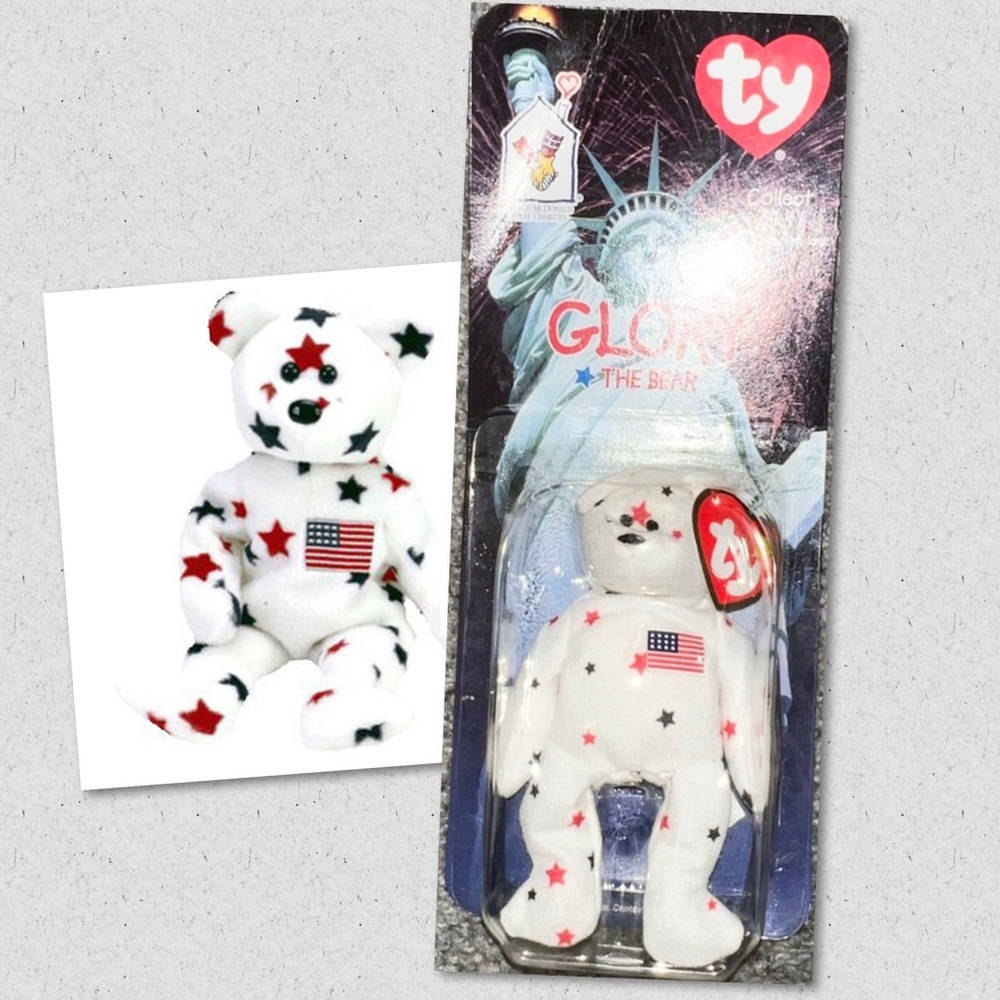 $4 BEANIE BABY GLORY. VINTAGE IN BOX. $4 when Bundled With 3 Or More Items